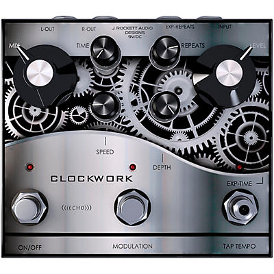 J.Rockett Audio Designs Clockwork Echo Delay Effects Pedal