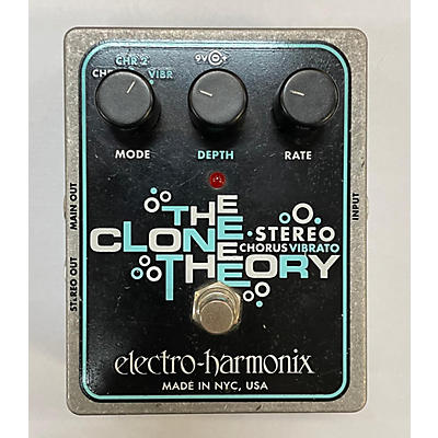 Electro-Harmonix Clone Theory Stereo Chorus Vibrato Effect Pedal
