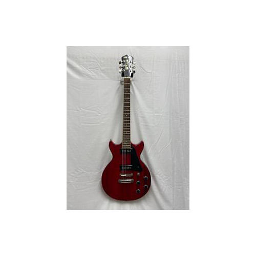 Hofner Clorama Solid Body Electric Guitar Red