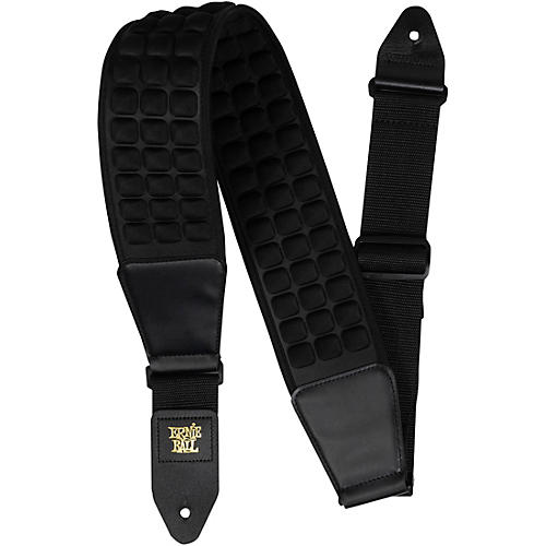 Ernie Ball Cloud Comfort Guitar/Bass Strap Black 3 in.