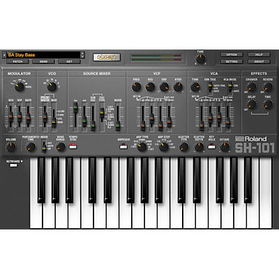 Roland Cloud Cloud SH-101 Software Synthesizer (Download)