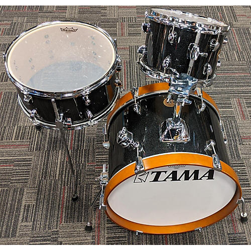 TAMA Club-JAM Suitcase 3 Piece Shell Pack Drum Kit Black Sparkle