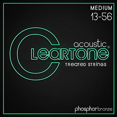 Cleartone Coated Phosphor Bronze Medium Acoustic Guitar Strings