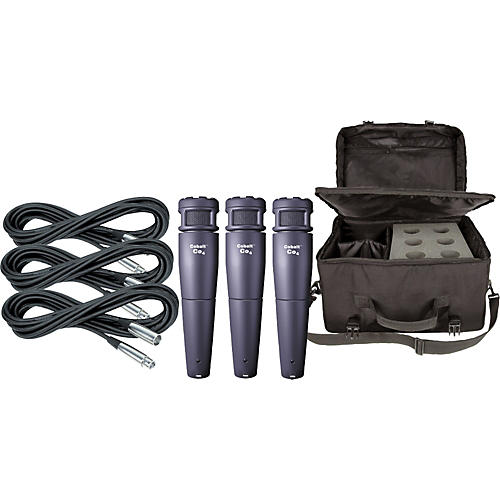 Cobalt 4 Three Pack with Cables & Bag
