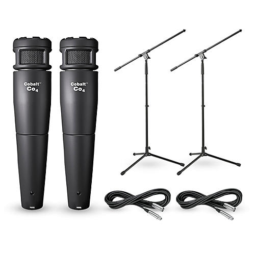 Cobalt 4 Two Pack with Stands & Cables
