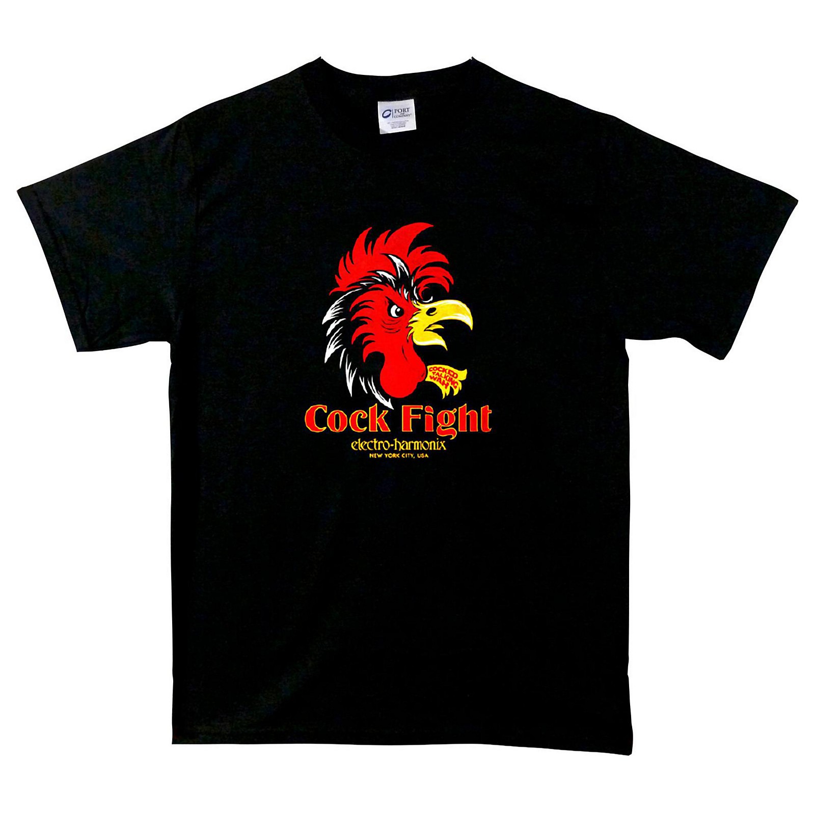 ElectroHarmonix Cock Fight TShirt Small Black Musician's Friend