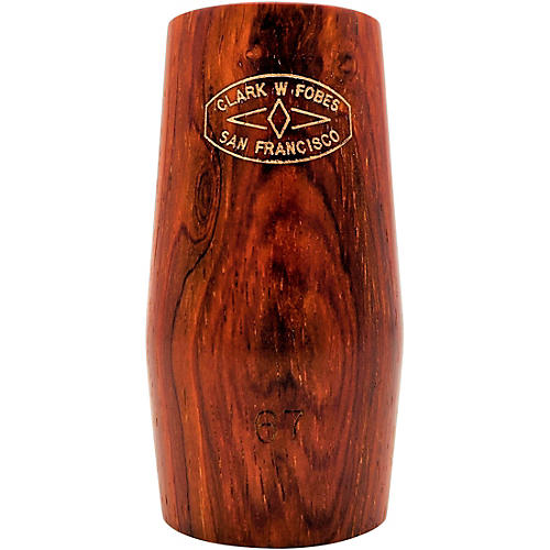 Clark W Fobes Cocobolo Rubber-Lined Clarinet Barrel Condition 2 - Blemished Bb Clarinet - 66 mm 194744305337