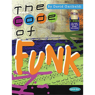 Hudson Music Code of Funk Drum Book With CD and DVD-Rom
