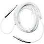 D'Addario Planet Waves Coiled Instrument Cable 30 ft. White