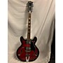 Used Univox Coily 12 Hollow Body Electric Guitar red burst