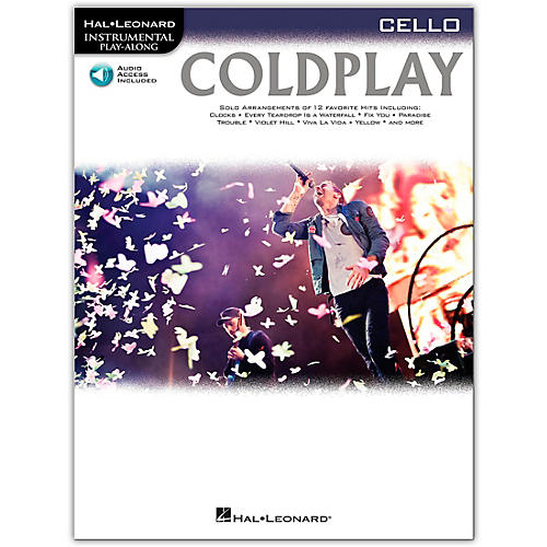 Coldplay For Cello - Instrumental Play-Along Book/Online Audio