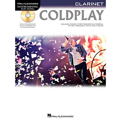 Hal Leonard Coldplay For Clarinet - Instrumental Play-Along CD/Pkg