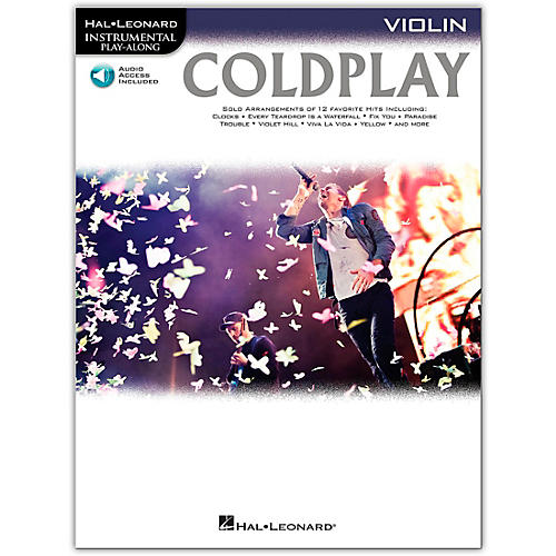 Coldplay For Violin - Instrumental Play-Along Book/Online Audio