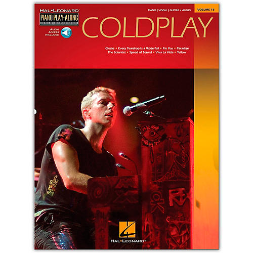 Coldplay Piano Play-Along Volume 16 (Book/Online Audio)