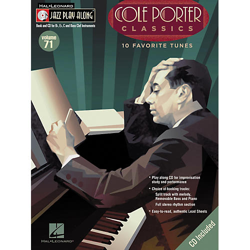 Hal Leonard Cole Porter Classics - Jazz Play Along Volume 71 Book with CD