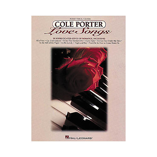 Hal Leonard Cole Porter Love Songs Piano, Vocal, Guitar Songbook