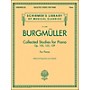 G. Schirmer Collected Studies for Piano - Op. 100 105 109 By Burgmuller