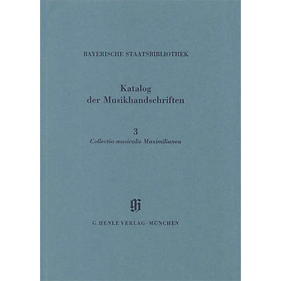 G. Henle Verlag Collectio Maximilianea Henle Books Series Softcover