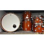 Used DW Collector's Cherry/Mahogany Drum Kit Natural Lacquer