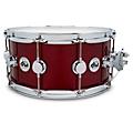 DW Collector's SSC Maple Finish Ply Snare Drum - 14 x 8 in. Broken Glass Finish Ply14 x 6.5 in. Ruby Glass