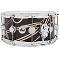 DW Collector's SSC Maple Finish Ply Snare Drum - 14 x 8 in. Broken Glass Finish Ply14 x 6.5 in. Smoke Glass Contrail Finish Ply