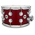 DW Collector's SSC Maple Finish Ply Snare Drum - 14 x 8 in. Broken Glass Finish Ply14 x 8 in. Ruby Glass