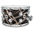 DW Collector's SSC Maple Finish Ply Snare Drum - 14 x 8 in. Broken Glass Finish Ply14 x 8 in. Smoke Glass Contrail
