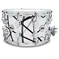 DW Collector's SSC Maple Finish Ply Snare Drum - 14 x 8 in. Broken Glass Finish Ply14 x 8 in. White Glass Contrail