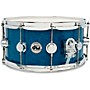 DW Collector's SSC Maple Finish Ply Snare Drum 14 x 6.5 in. Blue Glass