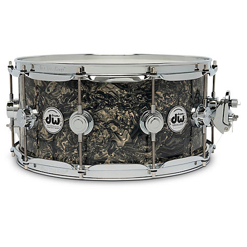DW Collector's SSC Maple Finish Ply Snare Drum 14 x 6.5 in. Silver Abalone