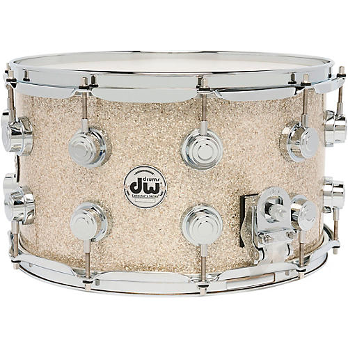 DW Collector's SSC Maple Finish Ply Snare Drum 14 x 8 in. Broken Glass Finish Ply