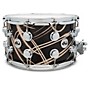 DW Collector's SSC Maple Finish Ply Snare Drum 14 x 8 in. Smoke Glass Contrail