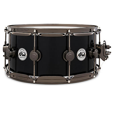 DW Collector's SSC Maple Finish Ply Snare Drum with Black Nickel Hardware