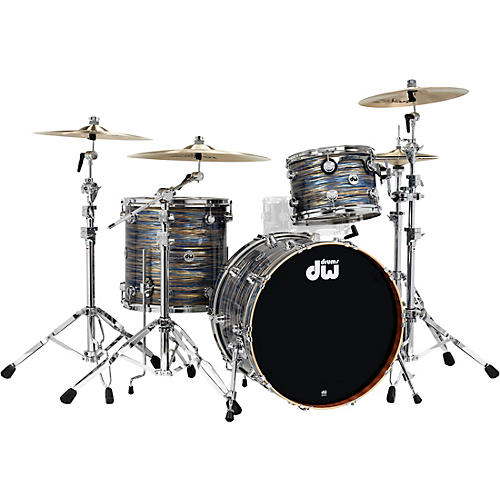 Collector's Series 3-Piece Maple/Mahogany Finish Ply Shell Pack with Chrome Hardware