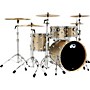 DW Collector's Series 4-Piece SSC Maple Shell Pack With Chrome Hardware - Nickel Sparkle Glass