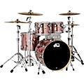 DW Collector's Series 4-Piece SSC Maple Shell Pack With Chrome Hardware - Silver AbaloneRose Copper