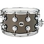 DW Collector's Series Black Nickel Over Brass Metal Snare Drum Restock 14 x 8 in. Black Nickel Over Brass with Chrome Hardware