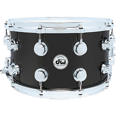 DW Collector's Series Black Nickel Over Brass Snare Drum With Die-Cast Hoops