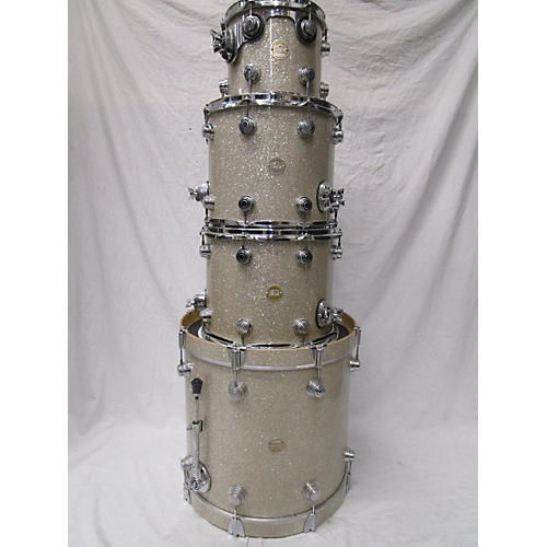 DW Collector's Series Drum Kit broken glass