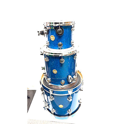 DW Collector's Series Drum Kit Blue Glass