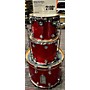 Used DW Collector's Series Drum Kit Red Sparkle