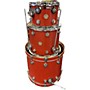Used DW Collector's Series Drum Kit Orange Sparkle