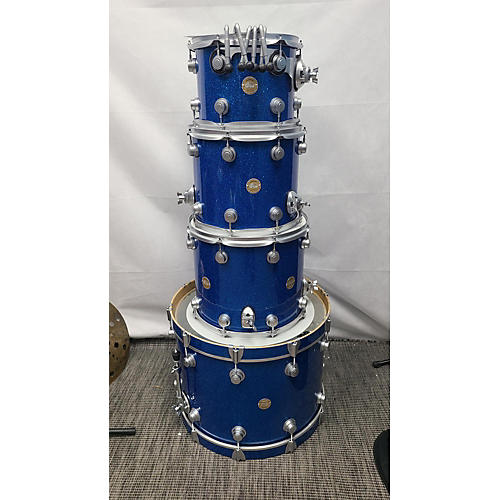 DW Collector's Series Drum Kit BLUE GLASS
