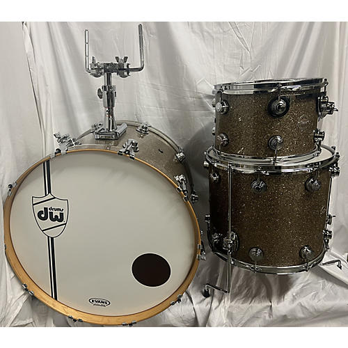 DW Collector's Series Drum Kit Broken Glass