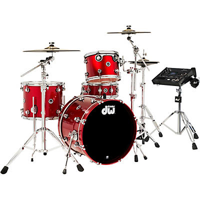 DWe Collector's Series DrumLink 4-Piece Acoustic-Electronic Drum Set with V71 Sound Module -