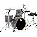 DWe Collector's Series DrumLink 4-Piece Acoustic-Electronic Drum Set with V71 Sound Module - Black Cherry Metallic LacquerBlack Galaxy Finish Ply
