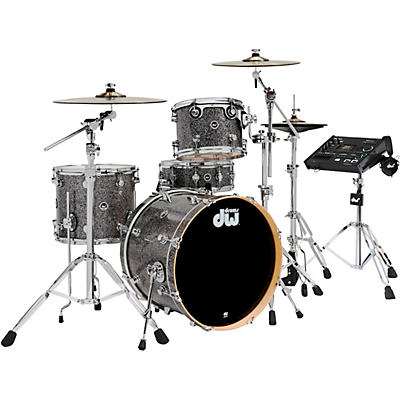 DWe Collector's Series DrumLink 4-Piece Acoustic-Electronic Drum Set with V71 Sound Module -