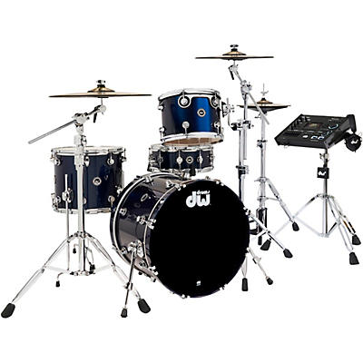 DWe Collector's Series DrumLink 4-Piece Acoustic-Electronic Drum Set with V71 Sound Module -