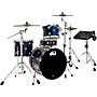 DWe Collector's Series DrumLink 4-Piece Acoustic-Electronic Drum Set with V71 Sound Module - Midnight Blue Metallic Lacquer