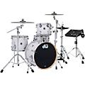 DWe Collector's Series DrumLink 4-Piece Acoustic-Electronic Drum Set with V71 Sound Module - Black Cherry Metallic LacquerWhite Marine Finish Ply